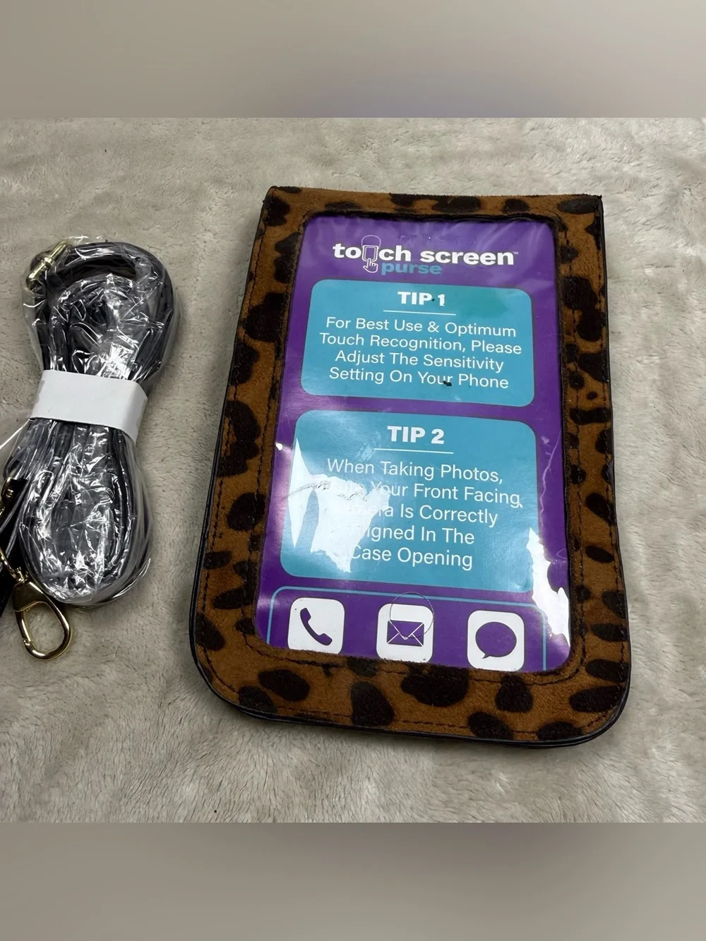 Touch also leather
